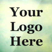 De zaken - de Aangepaste Besnoeiing Transparant Uw Raamsticker (Vel 3)