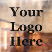 De zaken - de Aangepaste Besnoeiing Transparant Uw Raamsticker (Vel 2)