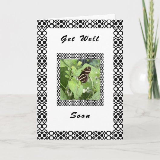De zaken krijgen goed van ons allen, Butterfly Kaart (Voorkant)