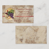 De Zaken van de catering Visitekaartje (Voorkant / Achterkant)