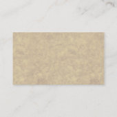 De Zaken van de catering Visitekaartje (Achterkant)