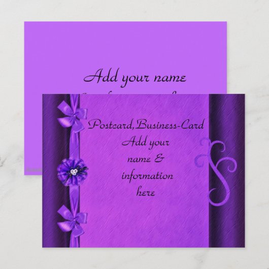 De zaken zijn open! briefkaart (Voorkant / Achterkant)