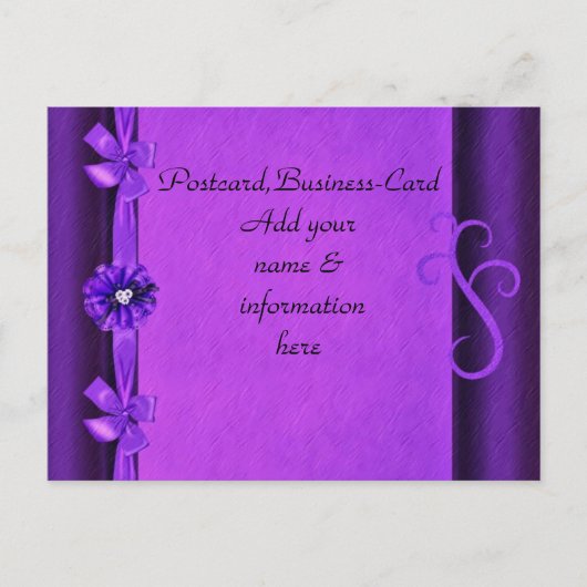 De zaken zijn open! briefkaart (Voorkant)