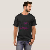 De zakken onder mijn ogen zijn ontwerper t-shirt (Voorkant volledig)