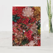 De zalen decimeren De kerstKaart personaliseren Feestdagen Kaart (Achterkant)