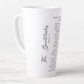 De zaligheden Matteüs 5:2-12 Bijbelgeschrift Latte Mok (Linkerhoek)