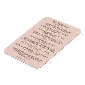 De zaligheden Matteüs 5:3-11 NKJV Magneet (Linkerzijde)