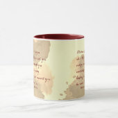 De zaligheden Schrift vers 5:11 Mok (Midden)