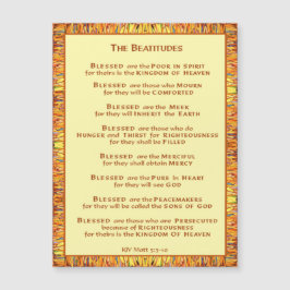 De zaligheden van de preek op de Mount Magnet