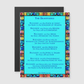 De zaligheden van Jezus' preek op de berg (Voorkant / Achterkant)