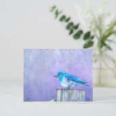 De Zaligheid van sialia Briefkaart (Staand voorkant)