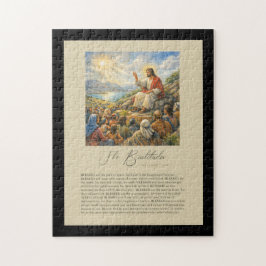 De Zaligsprekingen Mattheüs 5:3–12 Bergrede Legpuzzel