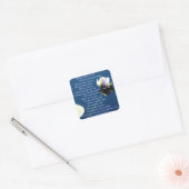 De Zaligsprekingen Vierkante Sticker (Envelop)