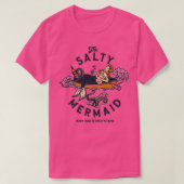 De zalm Zeemeerminnende moerashals T-shirt (Design voorkant)