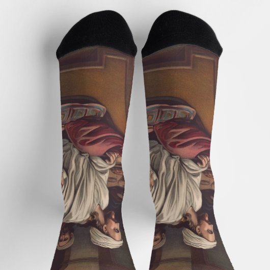 De zalving in Bethanië Sokken (Top)