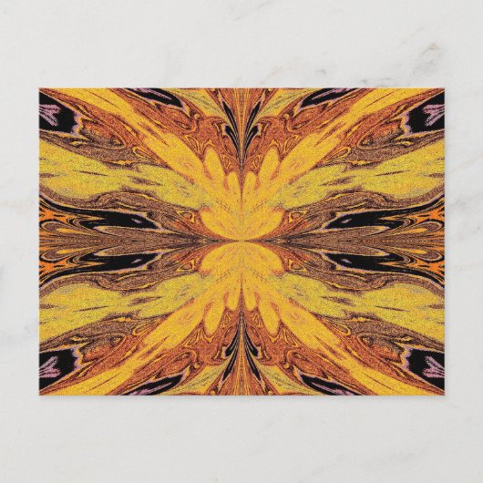 De zandvlinder briefkaart (Voorkant)