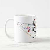 de zanger koffiemok (Links)