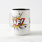 De Zap-Mok Tweekleurige Koffiemok (Voorkant links)