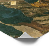 De Zaporozhian-kozakken van Ilya Yefimovich Repin Poster (Hoek)