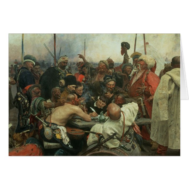 De Zaporozhye Cossacks (Voorkant Horizontaal)