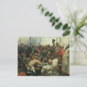 De Zaporozhye Cossacks Briefkaart (Staand voorkant)