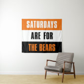 De zaterdagen zijn voor The Beren, Mercer Universi Wandkleed (In Situ (horizontaal))