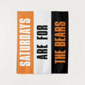 De zaterdagen zijn voor The Beren, Mercer Universi Wandkleed (Voorkant)