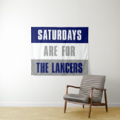 De zaterdagen zijn voor The Lancers, Longwood Univ Wandkleed (In Situ (horizontaal))