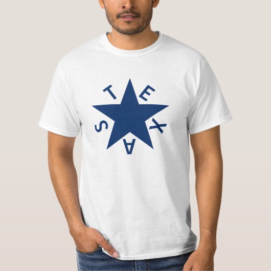De Zavala (eerste Republiek Texas) T-Sh T-shirt (Voorkant)