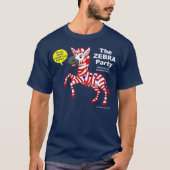De Zebra partij T-shirt (Voorkant)