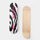 De Zebra Persoonlijk Skateboard (Voorkant)