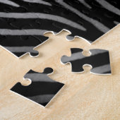 De Zebra puzzle-uitdaging Legpuzzel (Zijkant)