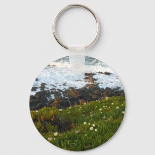 De Zee Cliffs in Crescent City negeren Sleutelhanger