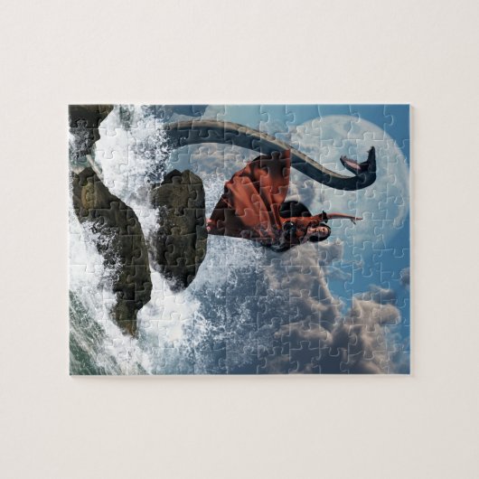 De Zee heks Legpuzzel (Horizontaal)