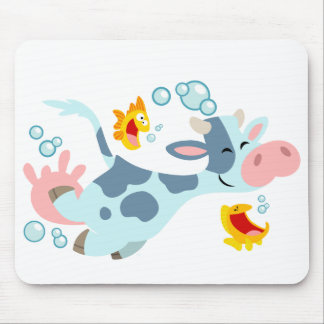 De Zee Koe en de visvriendjesmousepad Muismat