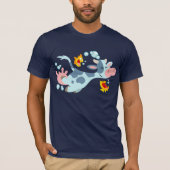De Zee Koe en visvrienden T-shirt (Voorkant)