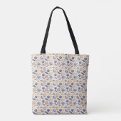 De zee leeft in ieder van ons tote bag (Achterkant)