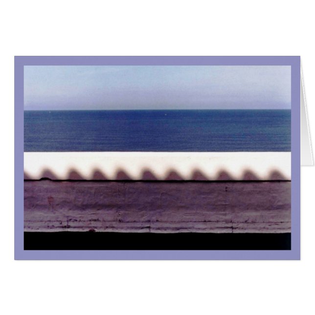 De Zee muur van de zon (Voorkant Horizontaal)