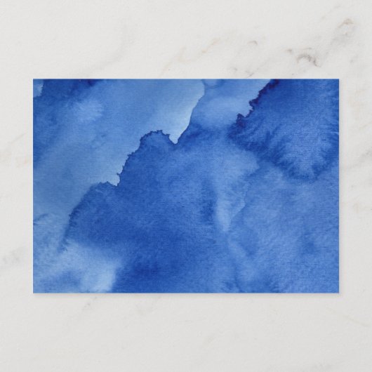 De Zee / Ontvangst Informatiekaartje (Achterkant)