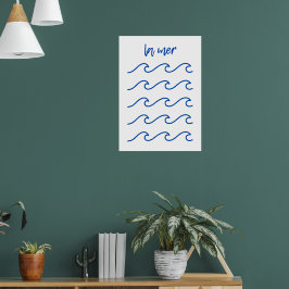 De zee poster