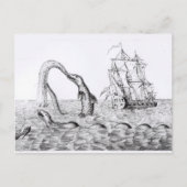 De Zee Serpent Briefkaart (Voorkant)