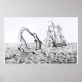De Zee Serpent Poster (Voorkant)
