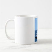 de zee te redden koffiemok (Links)