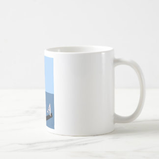 de zee te redden koffiemok