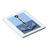 de zee te redden notitieblok (Schuin)