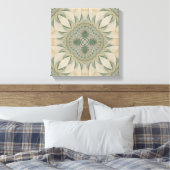 De Zee van Ochotsk 20" x 20" Wrapped Canvas Print (Insitu (Slaapkamer))