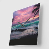 de zee vierkante klok (Hoek)