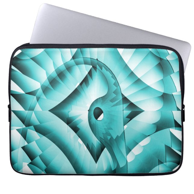 De zee vogel..... laptop sleeve (Voorkant)