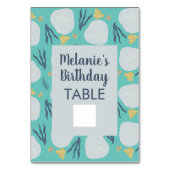 De zeebrasem vult de Kaart van de Lijst in (Voorkant)