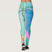 De Zeeen bol zeemeermin Leggings (Achterkant)